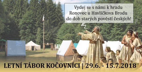 Letní tábor Ronovec 2018 Letní tábor Ronovec 2018